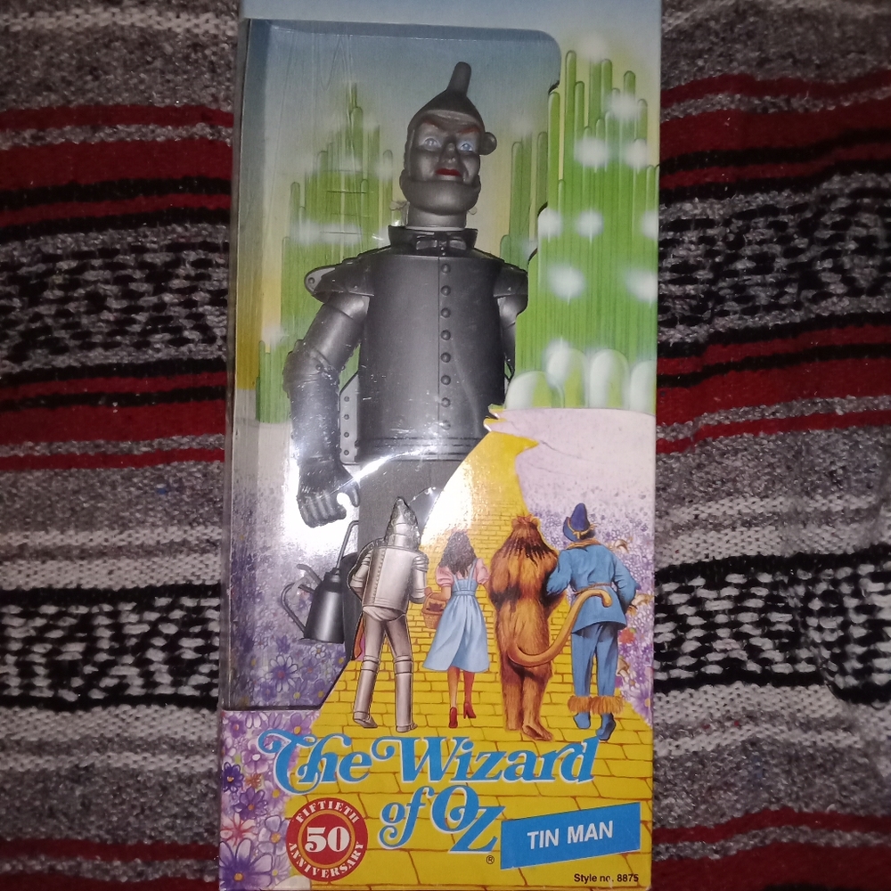 Vintage 1988 Wizard Of Oz Tin Man Doll 50th Anniversary